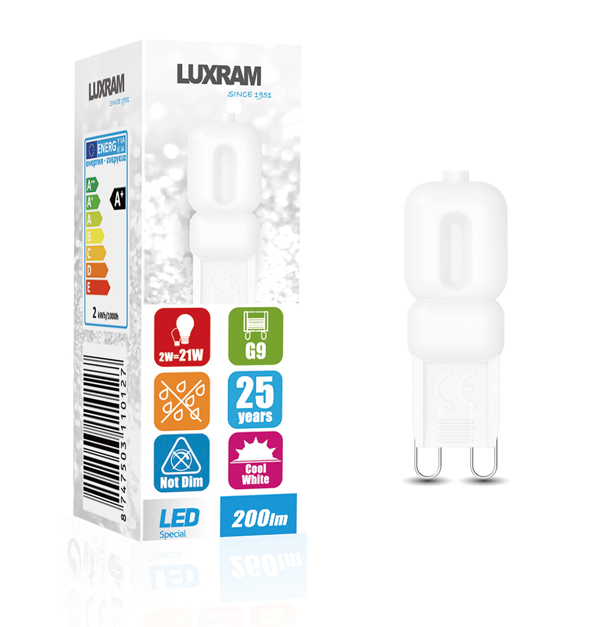 CapsuLED LED Lamps Luxram Capsule CapsuLED LED Lamps Luxram Capsule